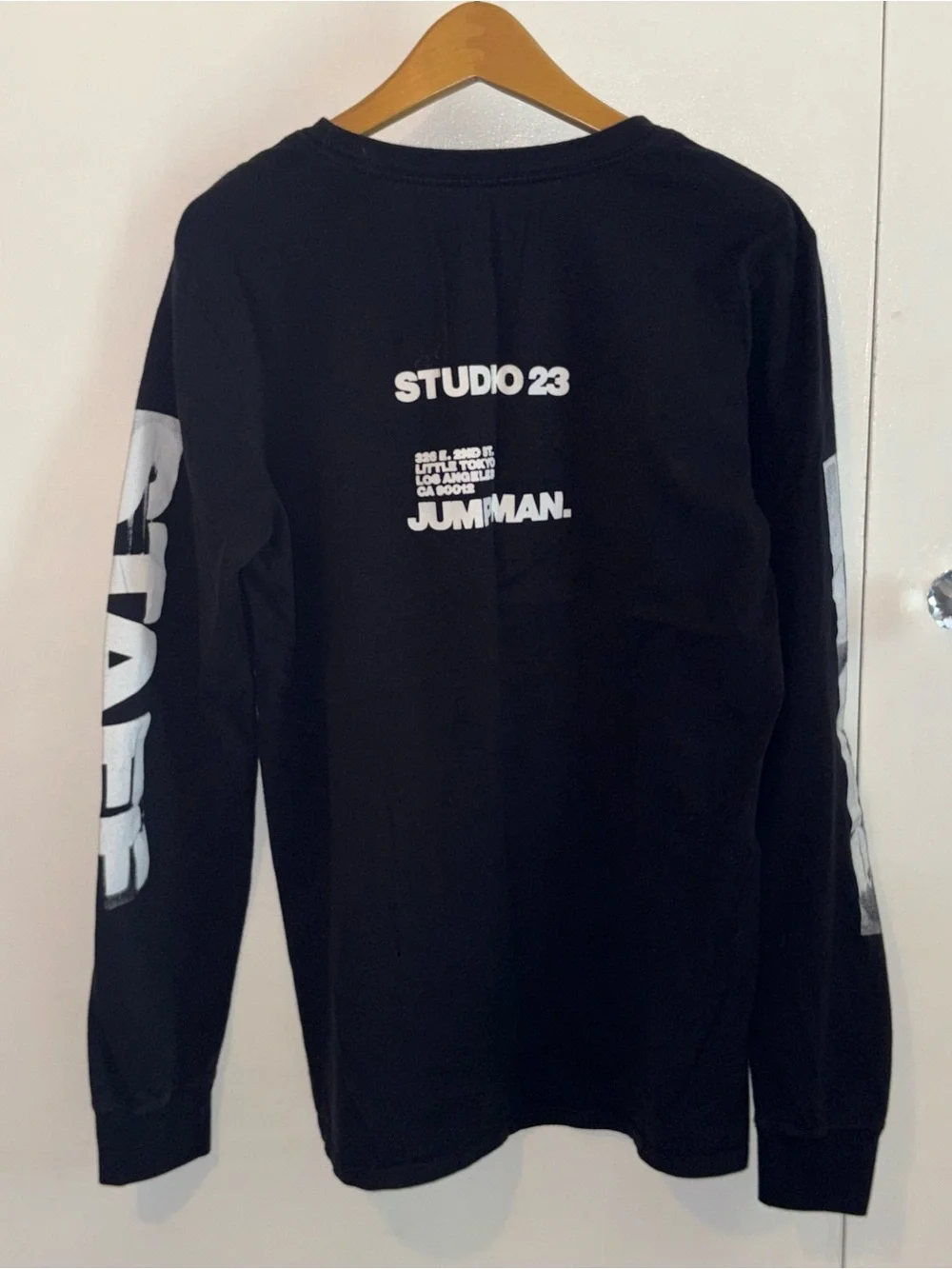 Studio 23 Jumman Black Long Sleeve Tee
